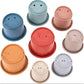 Funny Stacking Cup Bathtub Toy Science Toy Stacking Ring Tower