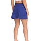 Girls Woman Golf Skirts With Pockets Tennis Skirts With Shorts Skort