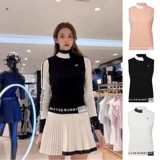Golf Clothing 2022 New Women's Winter Warm Elastic Thickened Knitted