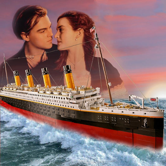 Hot Film Titanic Large Cruise Ship Compatible 10294 DIY Model Building