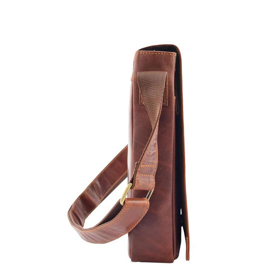 GL10 Brown Bridge Messenger Bag - 847
