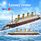 Mini Building Blocks 1860pcs Bricks Model Titanic Cruise Ship Model