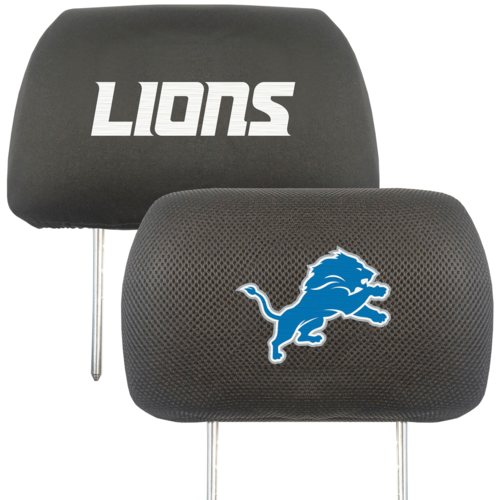 NFL 2-PC CAR HEADREST COVER SET