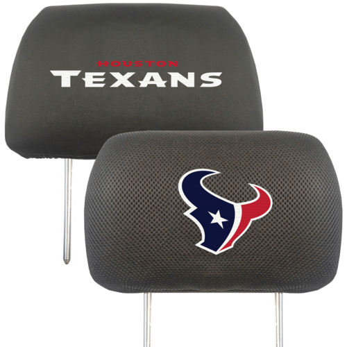 NFL 2-PC CAR HEADREST COVER SET