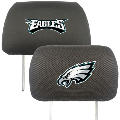 NFL 2-PC CAR HEADREST COVER SET