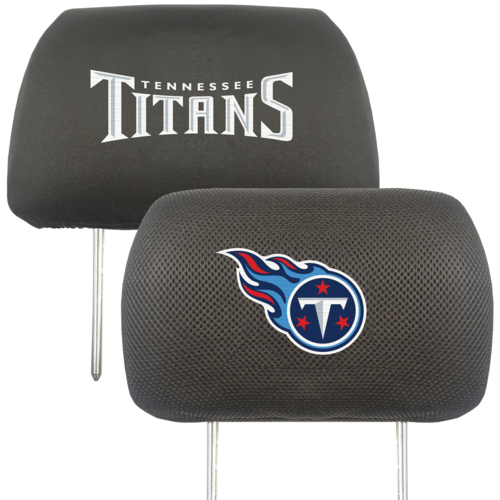 NFL 2-PC CAR HEADREST COVER SET