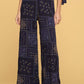 Boho Paisley Print Palazzo Pants
