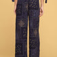Boho Paisley Print Palazzo Pants