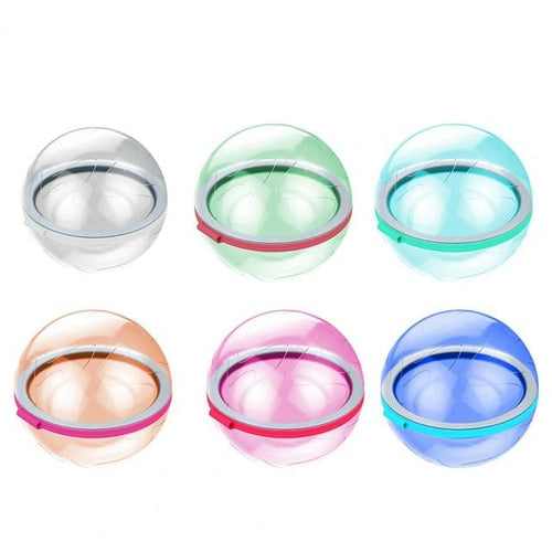 Reusable 4/6Pcs Unique Parent children Interaction Bath Water Ball Toy