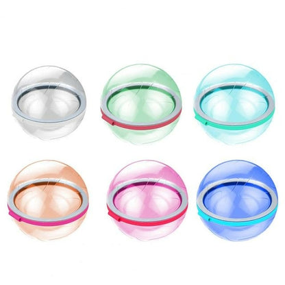 Reusable 4/6Pcs Unique Parent children Interaction Bath Water Ball Toy