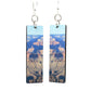 Grand Canyon Wood Earrings #S058