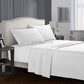 Soft Microfiber Bed Sheet Set 1800 Count 3/4 Piece Luxury Egyptian