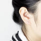 Stainless Steel Vintage Wave Earrings For Women