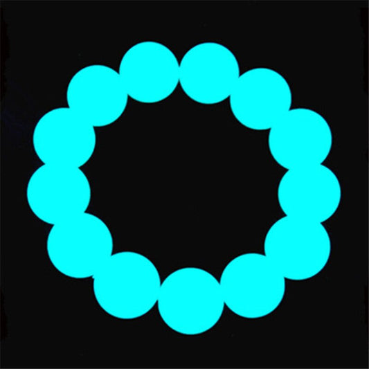 Stylish Luminous Fluorite Luminous Natural Stone Bracelets Men Light