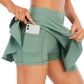 Summer Short Pants Women Sports Tennis Skirt Nude Skin Friendly Fabric