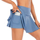 Summer Short Pants Women Sports Tennis Skirt Nude Skin Friendly Fabric