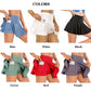 Summer Short Pants Women Sports Tennis Skirt Nude Skin Friendly Fabric