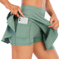 Summer Short Pants Women Sports Tennis Skirt Nude Skin Friendly Fabric