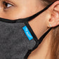 Dark Blue Canvas Mask
