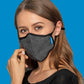 Dark Blue Canvas Mask