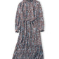 Vimly Long Sleeve Floral Dress Women 2021 Autumn Elegant Vintage