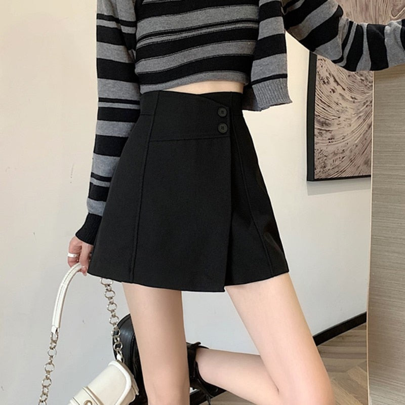 Women Casual Shorts Skirts New Arrival 2022 Spring Fashion Korean