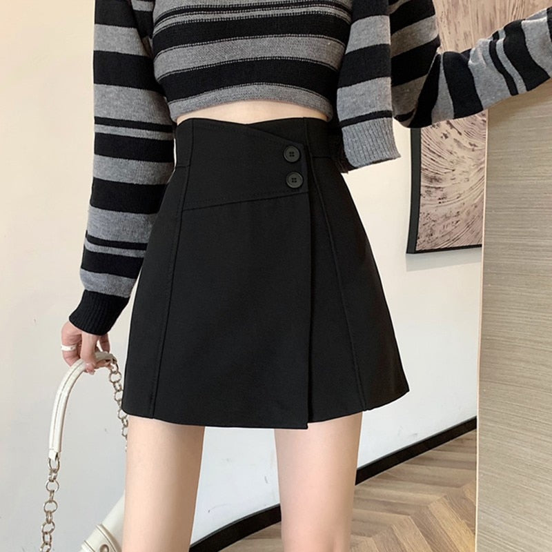 Women Casual Shorts Skirts New Arrival 2022 Spring Fashion Korean