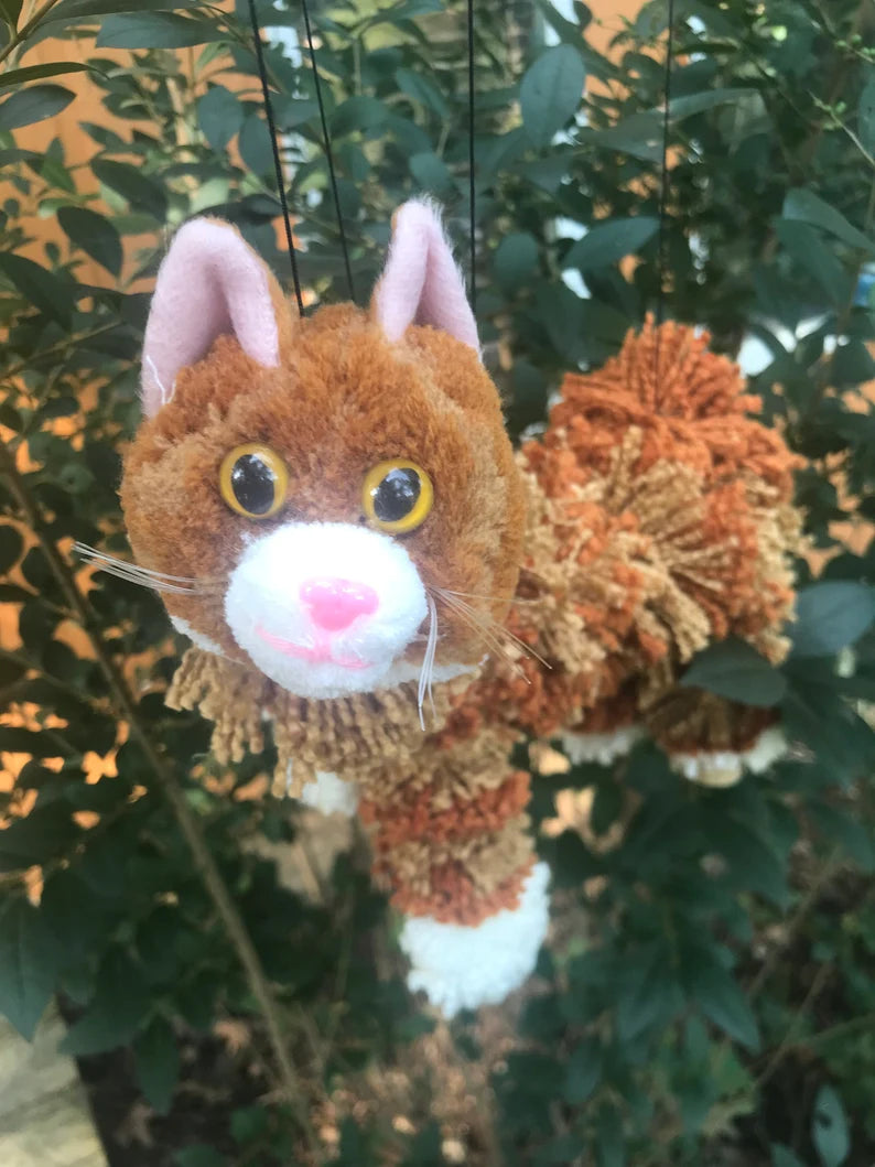 12” CAT puppet marionette