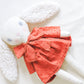 Bunny plush whit adress copper