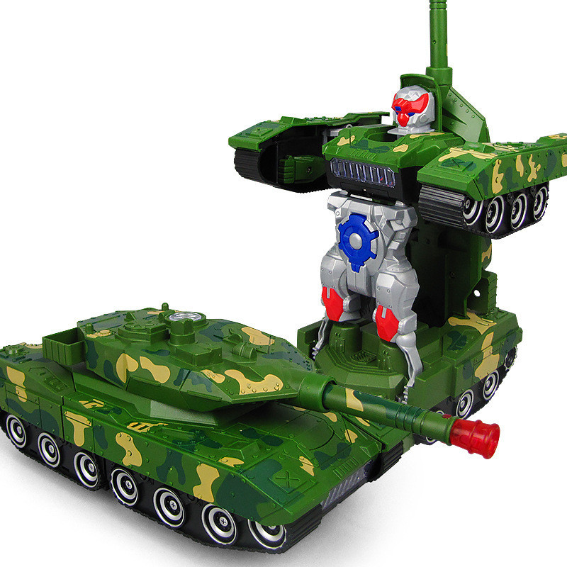 Electric Deformation Combat Tank Toys For Kids