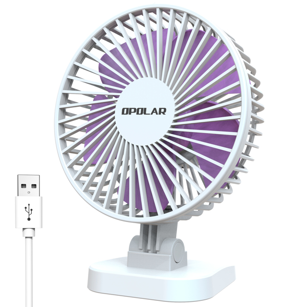 3 Speeds Mini Portable USB Desk Fan