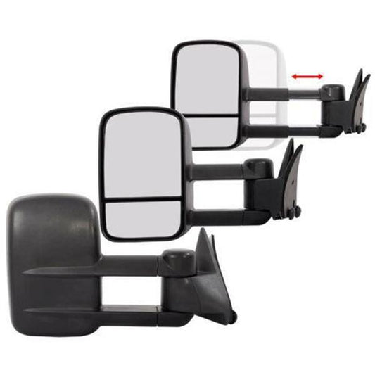 For 88-98 Chevy C/K 1500 2500 92-99 GMC Yukon Towing Manual Mirrors