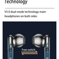 Comfortable Wear HIFI Stereo Sport Bluetooth TWS Wireless Headsets