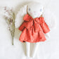 Bunny plush whit adress copper