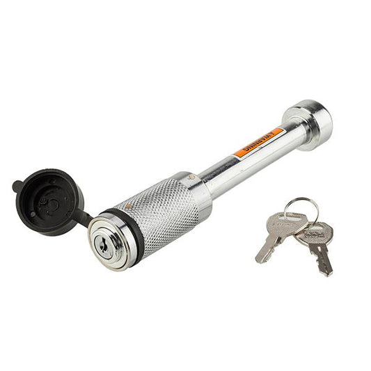 5/8", 3-3/8" Locking Hitch Pin with Keys & Cover Truck Trailer