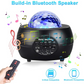 LED Night Light Starry Sky Projector with Bluetooth Wireless Speaker