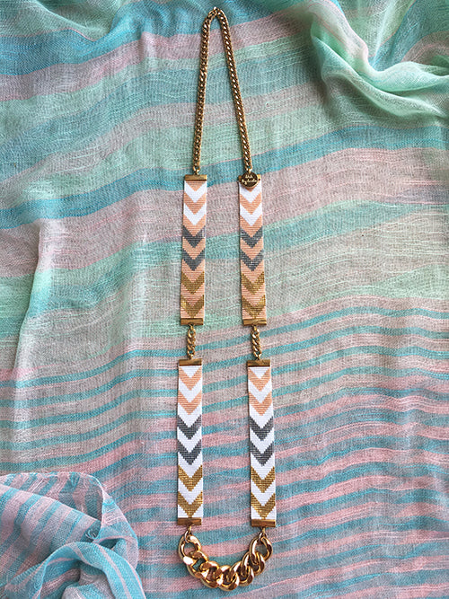 Chevron D'or Necklace