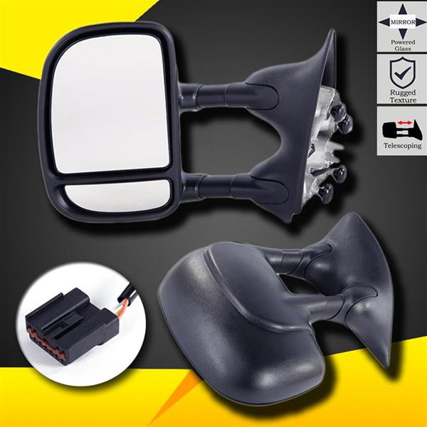 For 99-07 Ford F250 F350 Super Duty Side View Mirrors