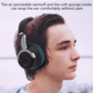 Colorful LED Lights Bluetooth Headphone Bass Wireless Earphones