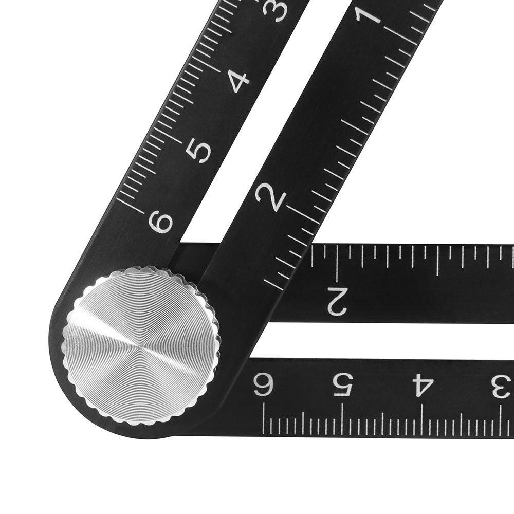 Multi Template 6 Folding Rulers Measuring Tool