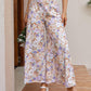 Floral High Waist Culottes