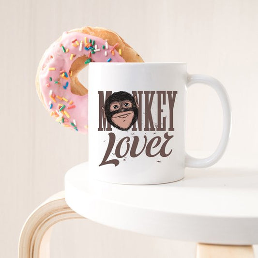 Monkey Lover - Monkey Coffee Mug, Perfect Gift for