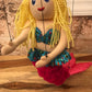 Mermaid puppet marionette