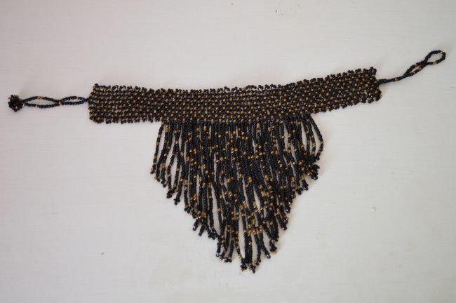 Maasai Handmade Beaded Choker Necklace, Multiple Stands Handcrafted