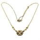 As Seen on Molly Ringwald Gold Filled Filigree Pearl Choker Necklace