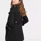 Military Coat with Contrast Buttons (C10215)