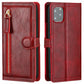 Zipper Wallet Flip Case For iPhone With Wireless Charging Support
