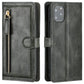 Zipper Wallet Flip Case For iPhone With Wireless Charging Support