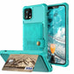 360 Protection Magnetic Leather Wallet Armor Case for iPhone