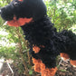12” Large Rottweiler Dog 4-legged puppet marionette
